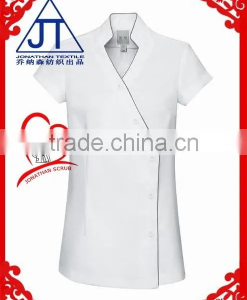 New Design Good Quality V Neck Nurse Top/nurse Uniform Wear Women Type photo-2