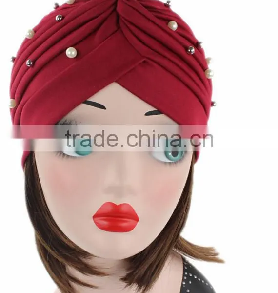 Europe and the United States Popular Headscarves Hat Full of Stars Beads India Hat Hat Cap photo-2
