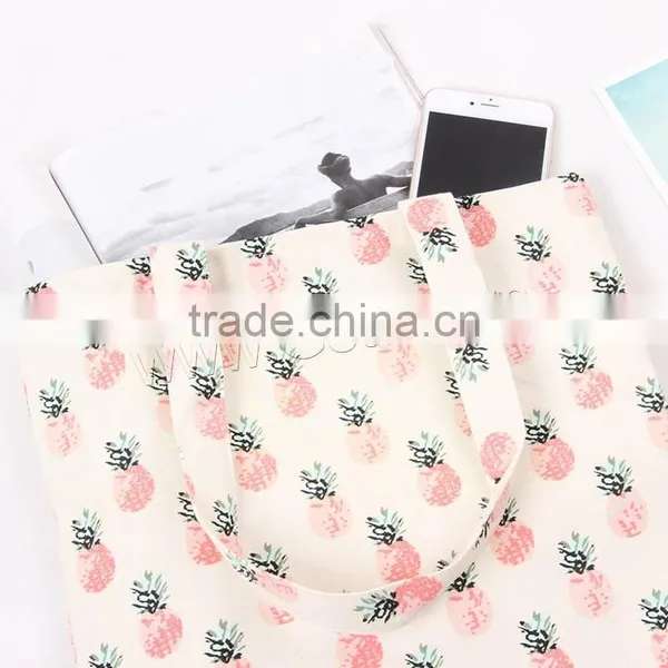 Chinese Supplier Shopping Eco Recycled Canvas Rectangle Grocery Tote Bags photo-4