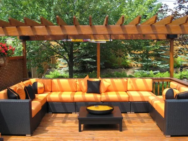 Wicker Rattan Outdoor Garden Furniture Comfortable Hotel Decorative
