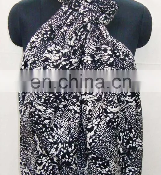 Animal Print Shawls /print Pashmina Shawls photo-3