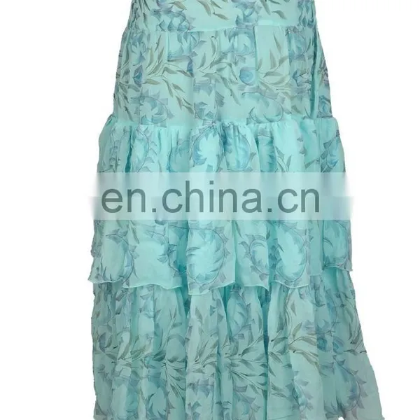 Chiffon Hand Painted Skirt