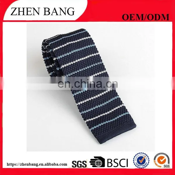 Factory Wholesale Cheap Polyester Knit Men Neck Tie photo-3