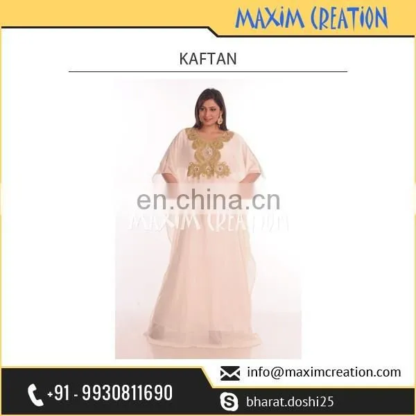 Superior Soft Material Made Kaftan Available From Leading Supplier