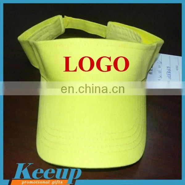 Bulk Sale Visor Cap Cheap Sun Visor Hat With Custom Logo for Advertising photo-2