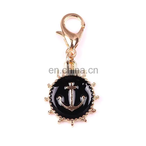 Custom Enamel Keyring With Lobster Clasps White Owl Key Chain Metal Owl Enamel Keychain for Bag photo-4