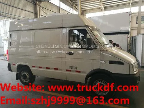 High Quality and Good Price IVECO Brand 4*2 LHD Diesel Refrigerated Minibus for Sale photo-2