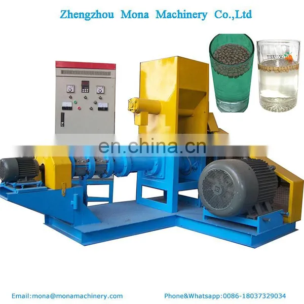 Low Consumption Floating Fish Feed Extruder, Fish Feed Pellet Mill, Pet Feed Pellet Machine photo-4
