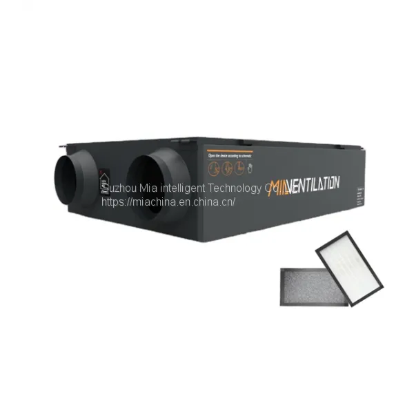 AC units High Efficiency Silent Duct Ventilation Fan Fresh Air Ventilation Systems For Hotel