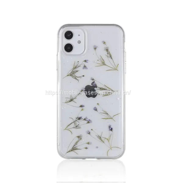 Epoxy Phone Case Epoxy Sticker IMD Phone Case Mobile Case Mobile Cover Wild Flower Phone Case photo-5