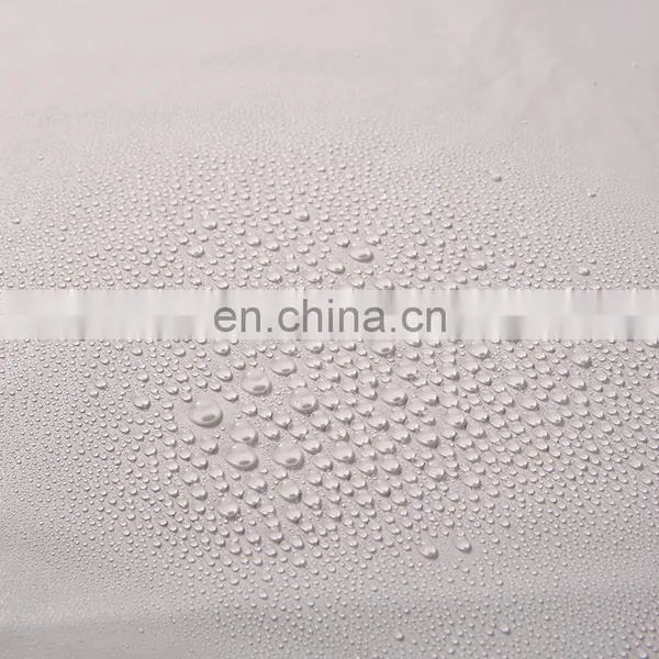 100% Polyester 80gsm Plain Microfiber Pongee Fabric Waterproof PUL Fabric Laminated With TPU photo-6
