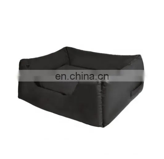 Luxury Dog Bed Machine Washable Rectangle Pet Bed Breathable Soft Fabric With Nonskid Bottom photo-4