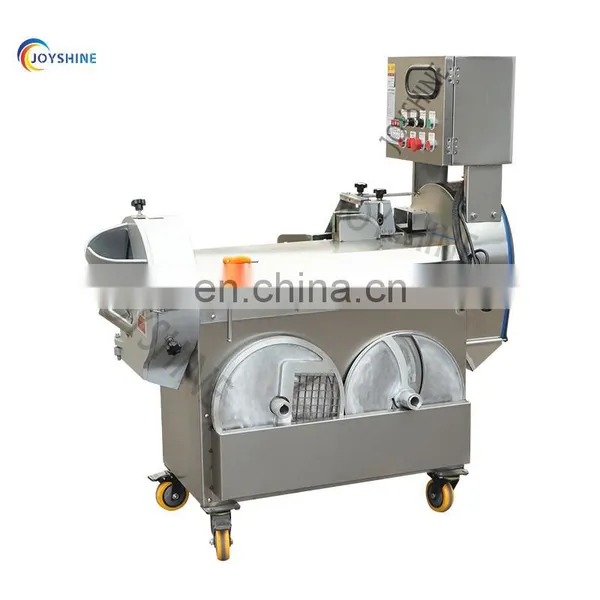 300 kg per Hour Mobile Multifunction Dicing Ginger Slicing Machine photo-3