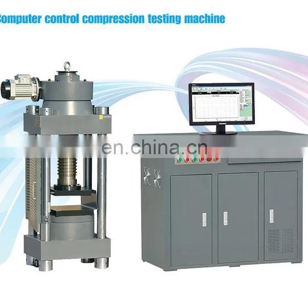 Cement Block Construction Material Compressive Testing Machine Good Price photo-4