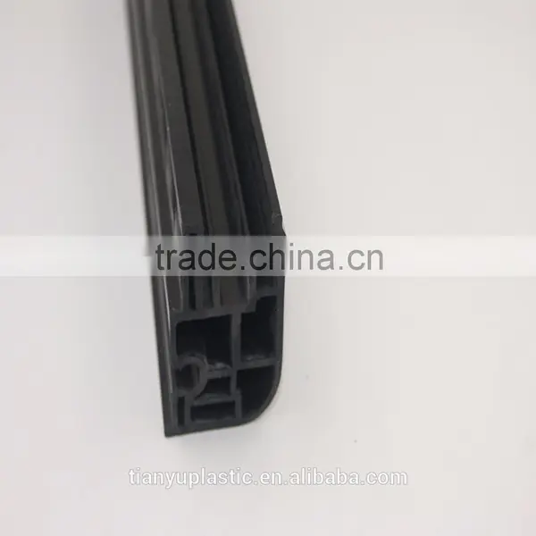Pvc Plastic Extrusion Profile/black Plastic Profile/use for Door and Window photo-4