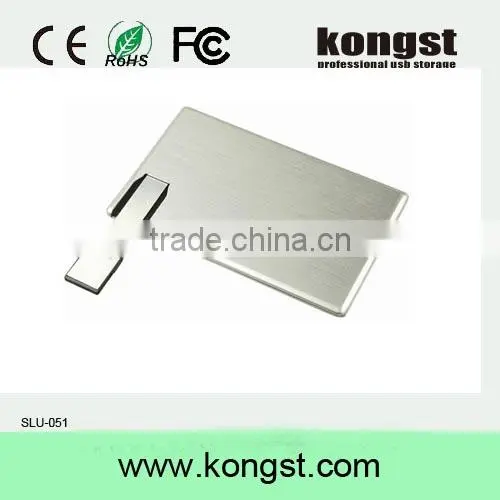 2016 Fashional Kongst Card Usb Flash Memory With Custom Logo Business Card Usb Memory Card photo-5