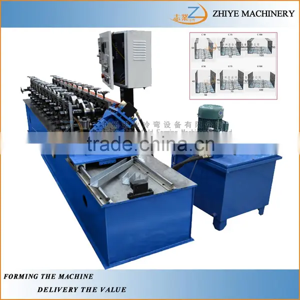 Steel Framing Truss & Track Light Weight Steel Cold Making Line/ Roll Forming Machine photo-5