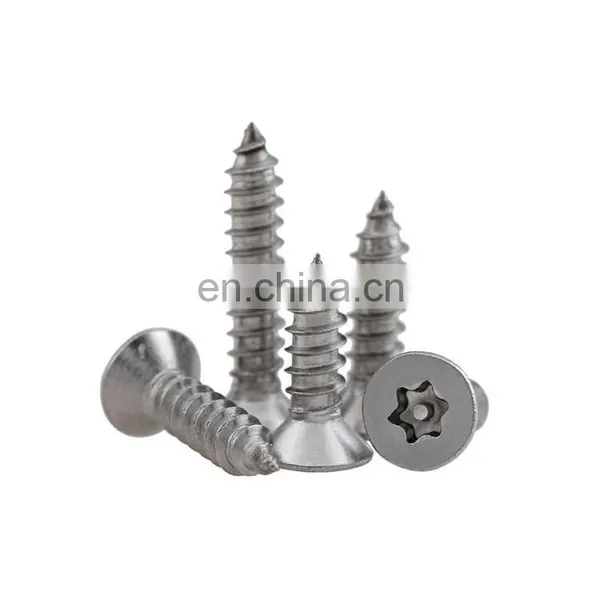 Stainless Steel No.8(M4.2) x 22mm Torx Button Head Self Tapping Screw photo-5
