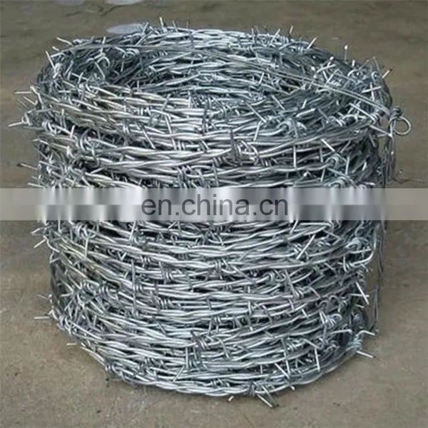 Barbed Wire Powder Coated Fencing Trellis & Gates Type Galvanized Surface Treatment Barbed Wire photo-5