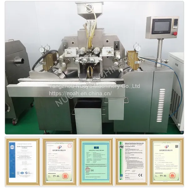 RJN-115 Automatic High Purity Reishi Spore Curcuma Vitamin E Fish Oil Liquid Filler Capsule Filling Machine photo-5