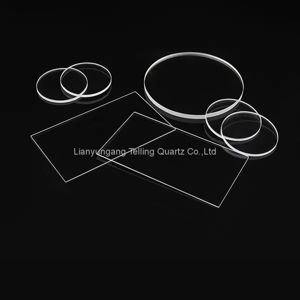 Optical Quartz Plates Customized Optical Quartz Glass Window Plate Fused Silica Quartz Plate photo-4