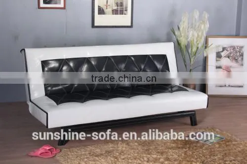 Latest Design Black& Red Leather Office Chair / Folding Sofa Bed photo-4
