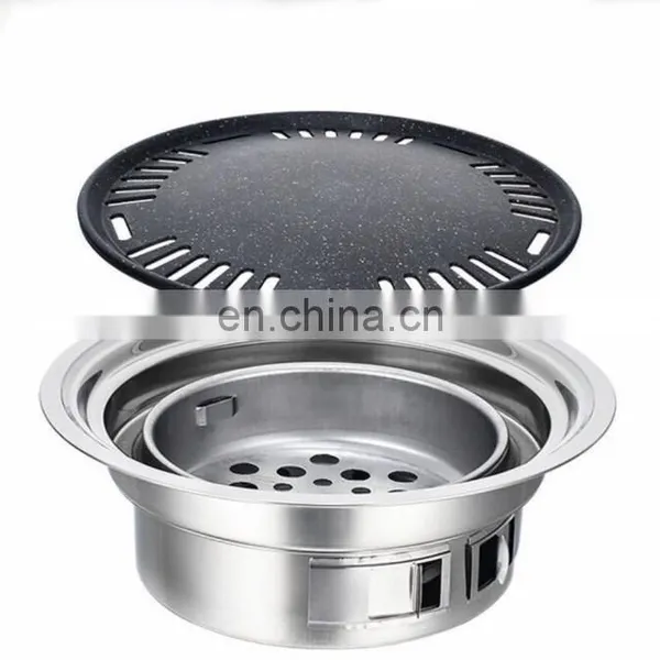 Hot Sale Stainless Steel Oven Korean Camping Barbecue Grill photo-3