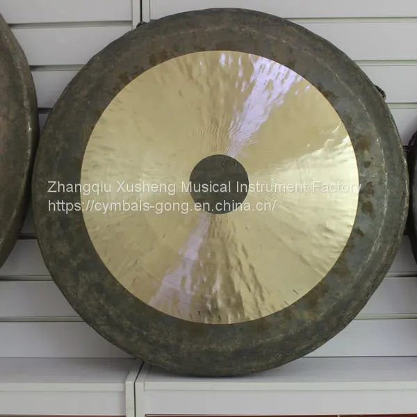 Antique China Chau Gong Tam Tam Gong 100cm for Sound Healing Therapy