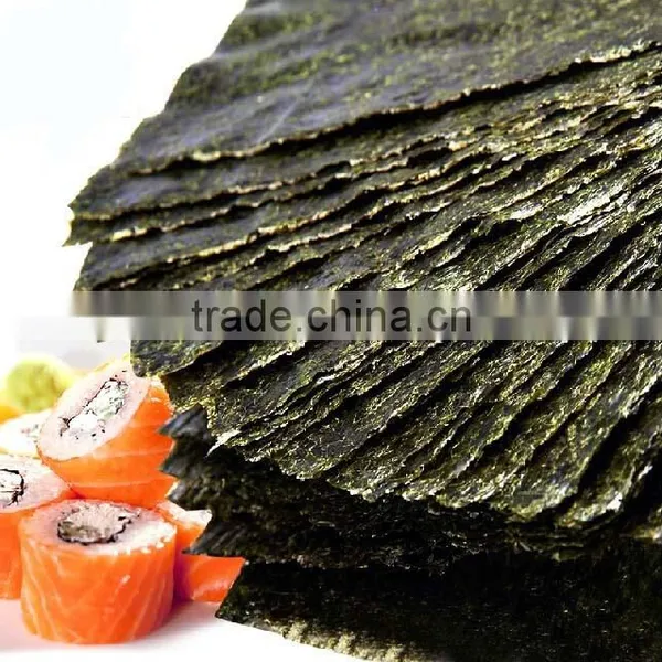 Dark Green Japanese Sushi Wasabi Seaweed Supply