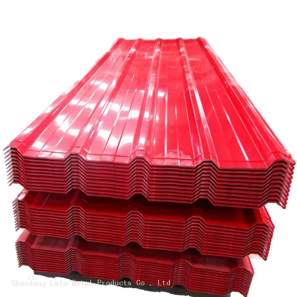 Ppgi Corrugated Roof Sheet Ppgi Sheets Galvanized Steel Coil Ppgi Color Coated Corrugated Roofing Sheet photo-4