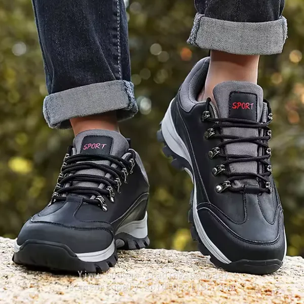 High Quality Waterproof Non-slip Fashion Men's Running Shoes Top Sneakers Men's Footwear Sneakers photo-4