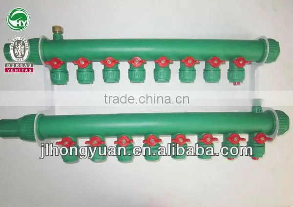 Plastic Manifold for Floor Heating/More Efficient Than Brass Manifold/PPR Fittings photo-4