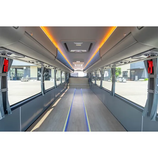 12m 57+1 Seats Pure Electric Luxury Coach Bus 50 Seats Passenger Tour New Coach Bus Customized Automatic Manual Rhd LHD Without Bathroom photo-5