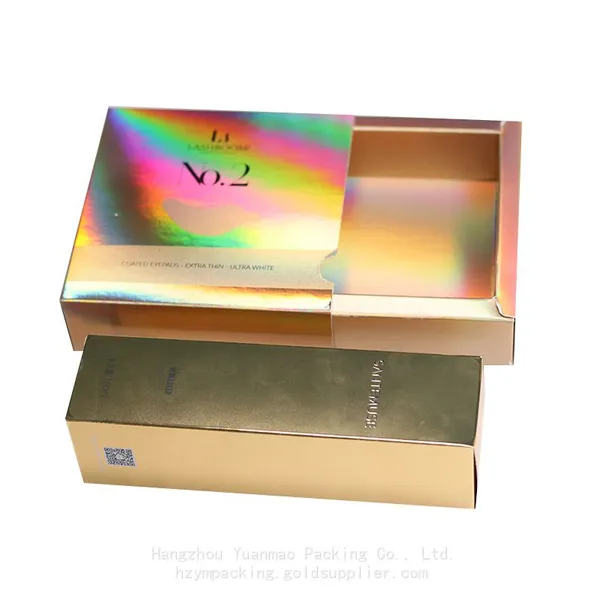 Silver Card Radiant White Cardboard Box Cosmetic Packaging Box Folding Mask Box Perfume Box Printing Color Box Introduction photo-3