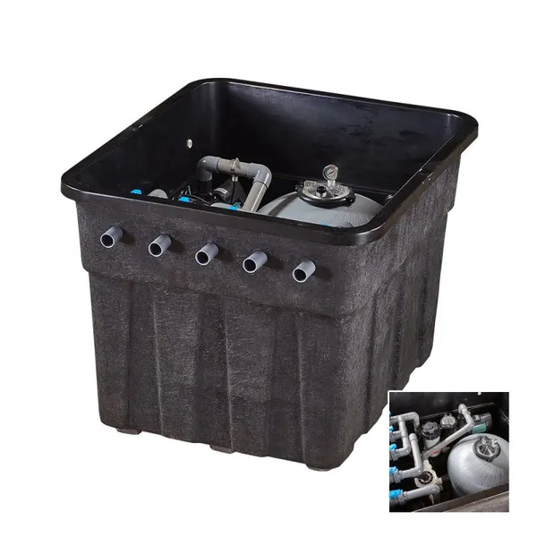 Swimming Pool Sand Filter And Pump Combo Inground Filtration System photo-5
