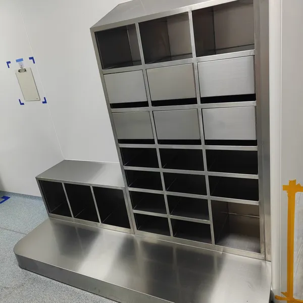 Laboratory Stainless Steel Wardrobe and Shoe Cabinet photo-3