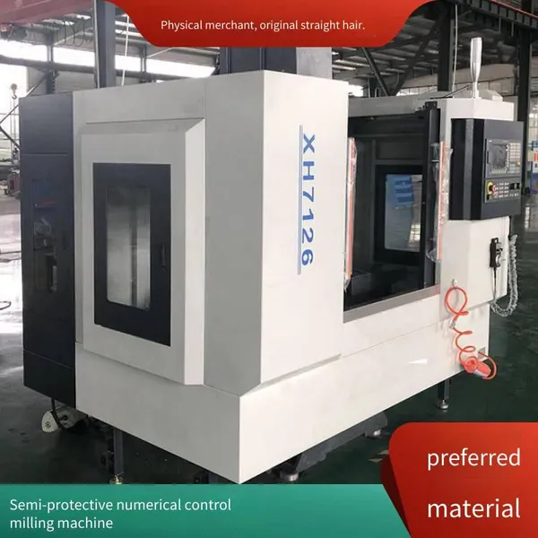 jiucheng machine tool трехосный ЧПУ фрезерный станок xk7136 малый фрезерный центр обработки, полная защита по выбору
