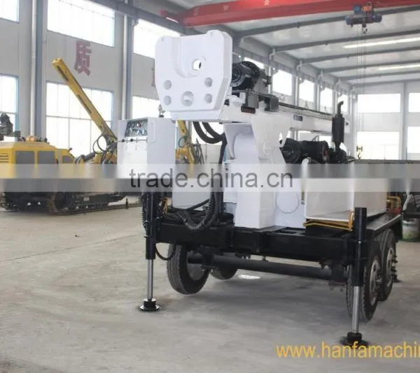 HF150T Trailer Mounted DTH Hammer Water Well Drilling Rig Quality Choice photo-2
