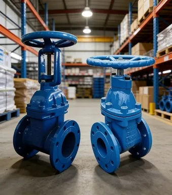DIN3202 F1-F4 Cast Iron  Water Oil Gas Flanged Gate  Valve