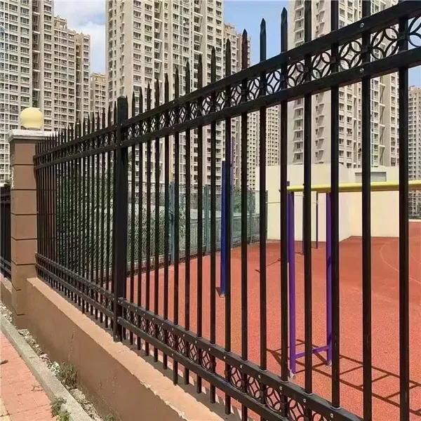 Decorative Galvanized Steel Ornamental Fence Panel for Garden and Pedestrian Guardrail photo-2