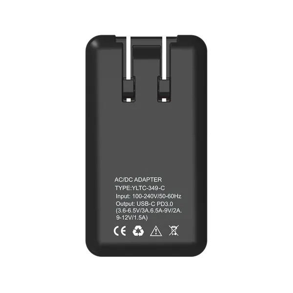 PD 3.0 Multi Port Foldable GaN 20W Fast Wall Charger for Mobile Phone and Other Devices photo-3