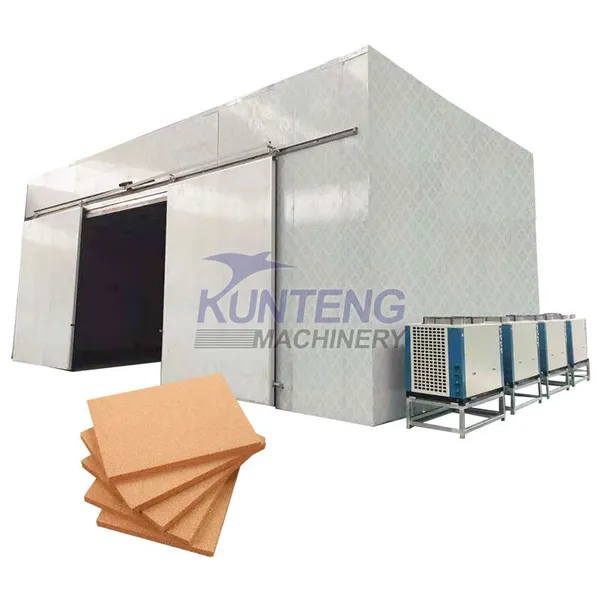 Industrial Automatic Wood Drying Oven Dry Pine Wood Log Board Chips Drying Kiln Timber Dry Machine EPC