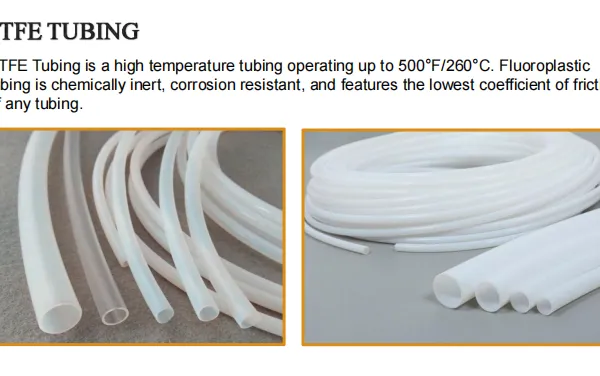 Pfte Tube Pipe Piping