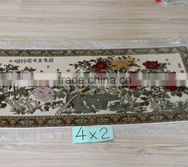 Hot Sale! 2015 Handmade Silk Carpet Stock/high Quality Shaggy Tapestry photo-6
