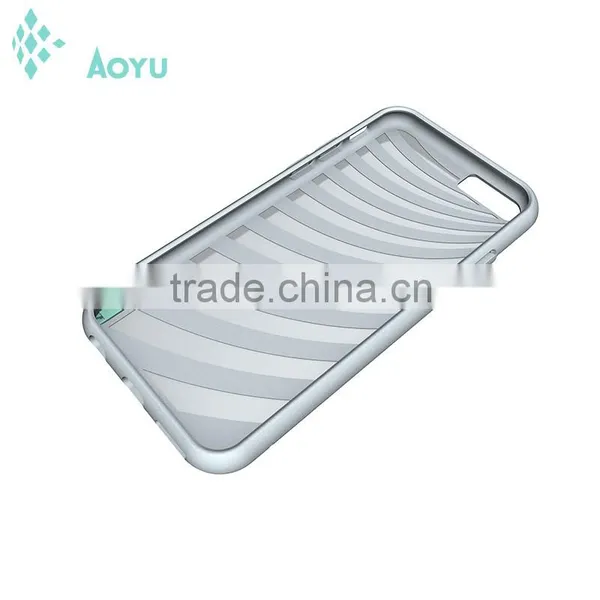 Hard PC Plastic Bumper Flexible Clear TPU Shell Mobile Phone Case for IPhone 6 photo-3