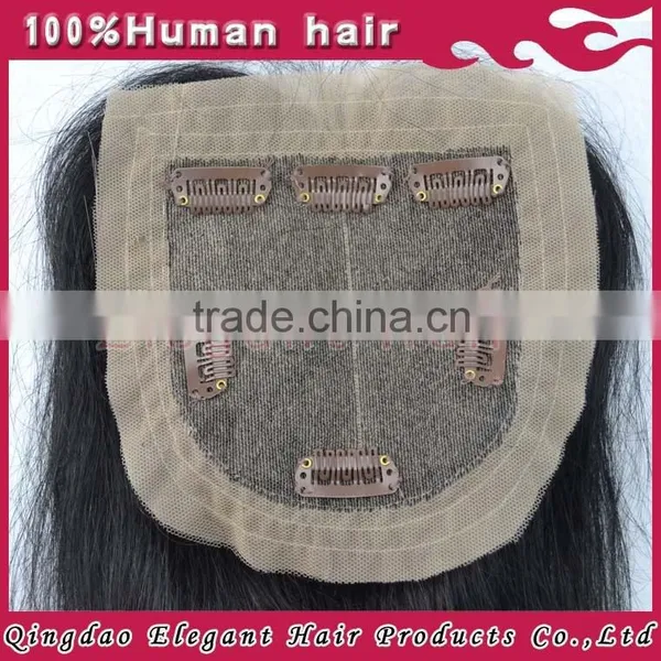 6A Grade Hot Sale Comfortable Body Wave Brazilian Silk Base Closure photo-5