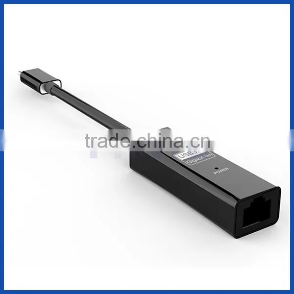 Female USB Type c to RJ45 1G Ethernet Lan Adapter Network Card photo-2