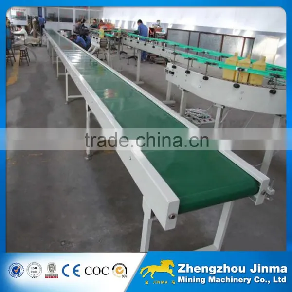 Stainless Steel Or Carbon Steel Flat Food PVC Belt Conveyor photo-3