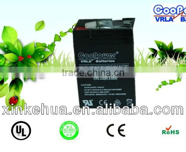 ShenZhen Sealed Lead Acid Battery /6V4AH
