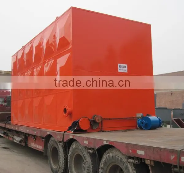 YLW Industrial Chain Grate Stoker Water Tube Coal Fired Thermal Oil Boiler photo-6